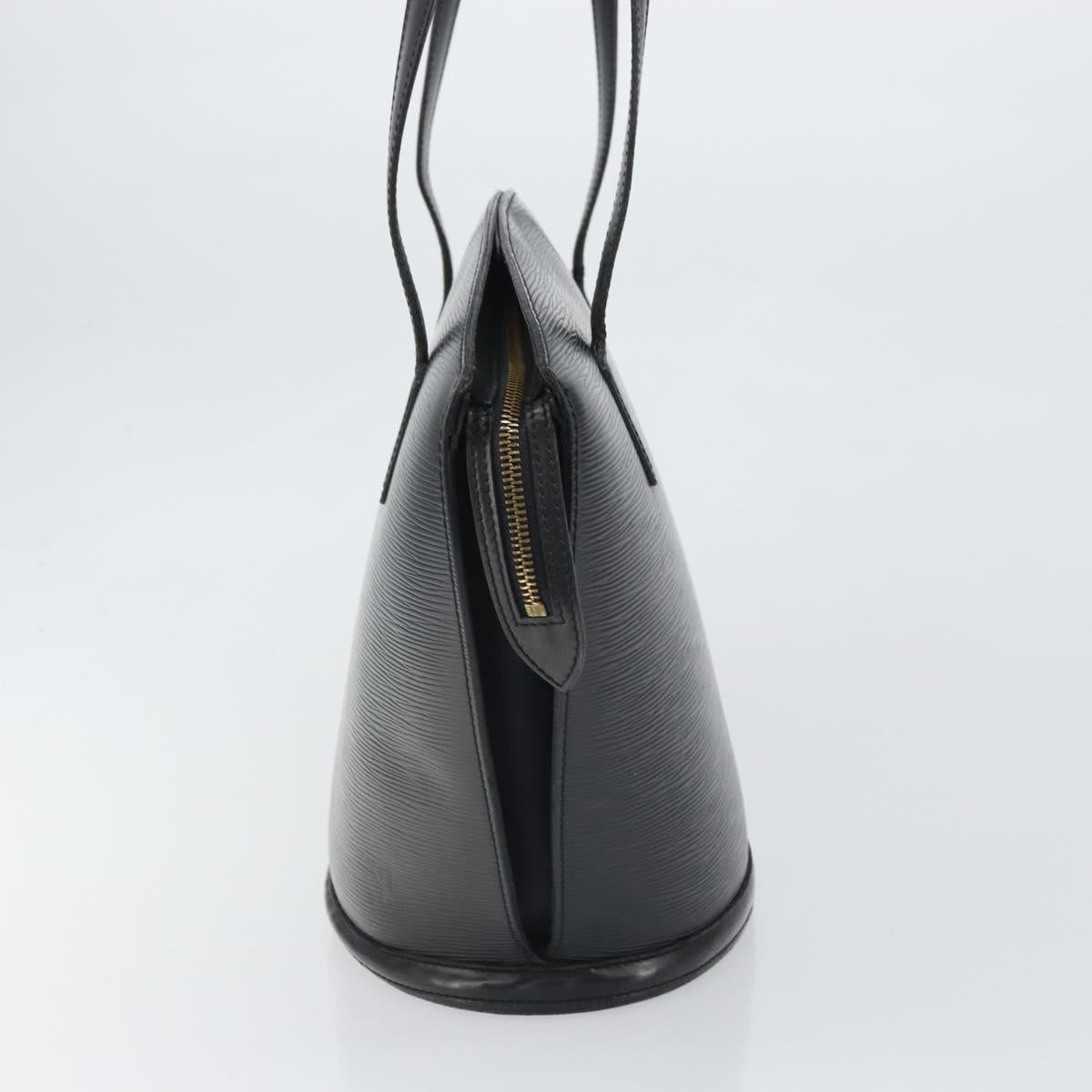 LOUIS VUITTON Epi Saint Jacques Shopping Bag Black M52262 LV Auth 170987