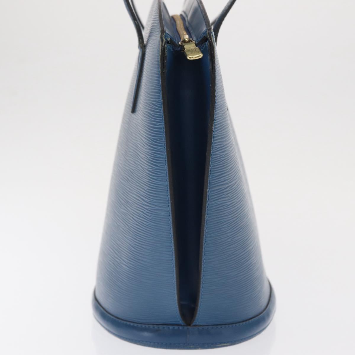 LOUIS VUITTON Epi Saint Jacques Shopping Shoulder Bag Blue M52275 LV Auth 170988