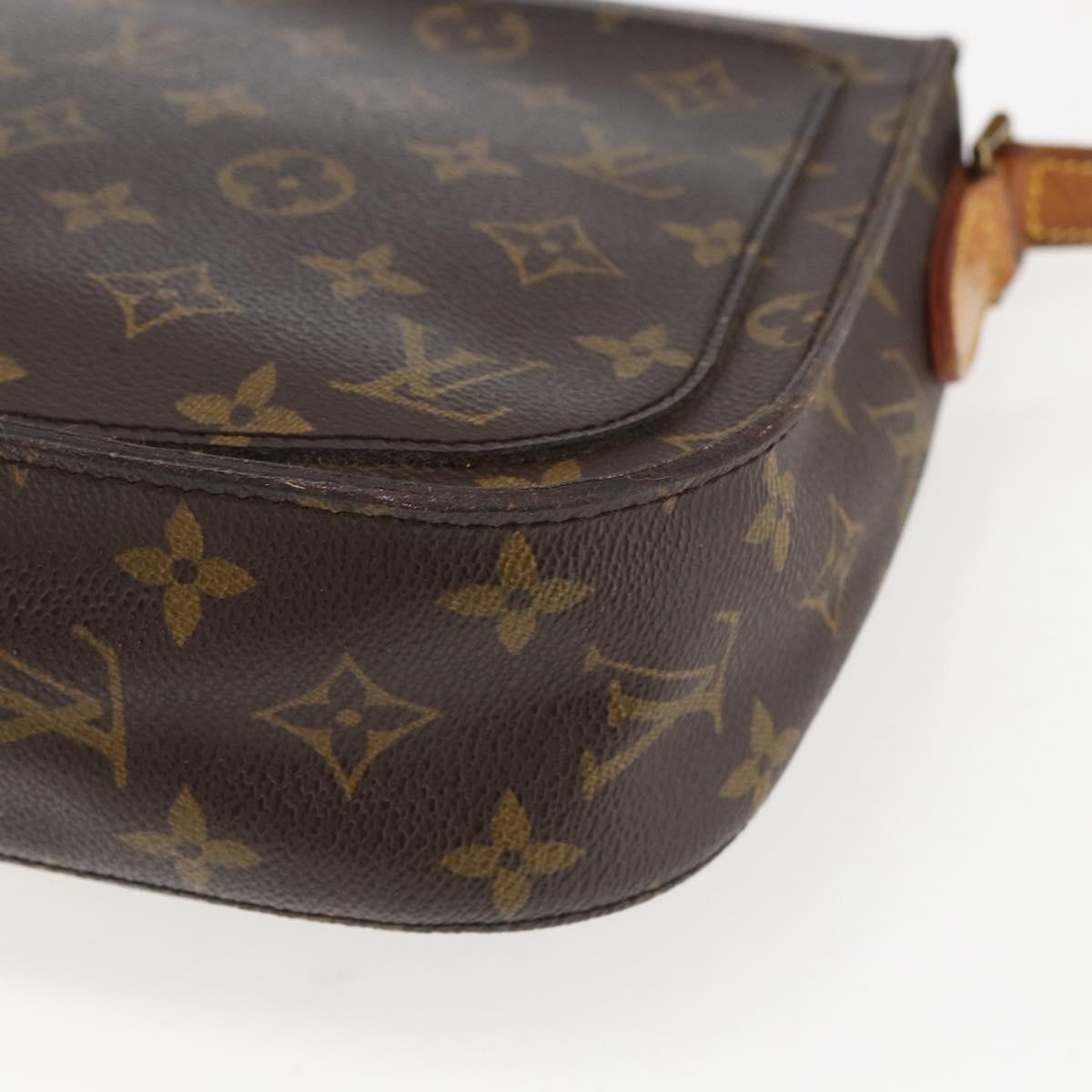 LOUIS VUITTON Monogram Saint Cloud GM Shoulder Bag M51242 LV Auth 171008