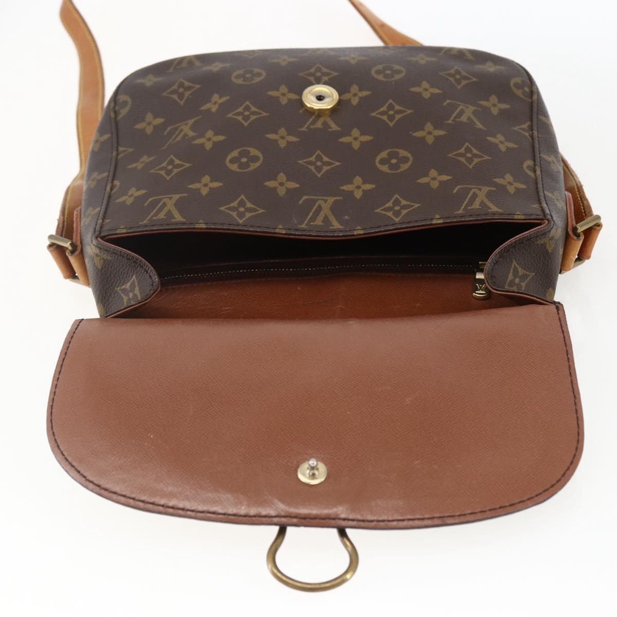 LOUIS VUITTON Monogram Saint Cloud GM Shoulder Bag M51242 LV Auth 171008