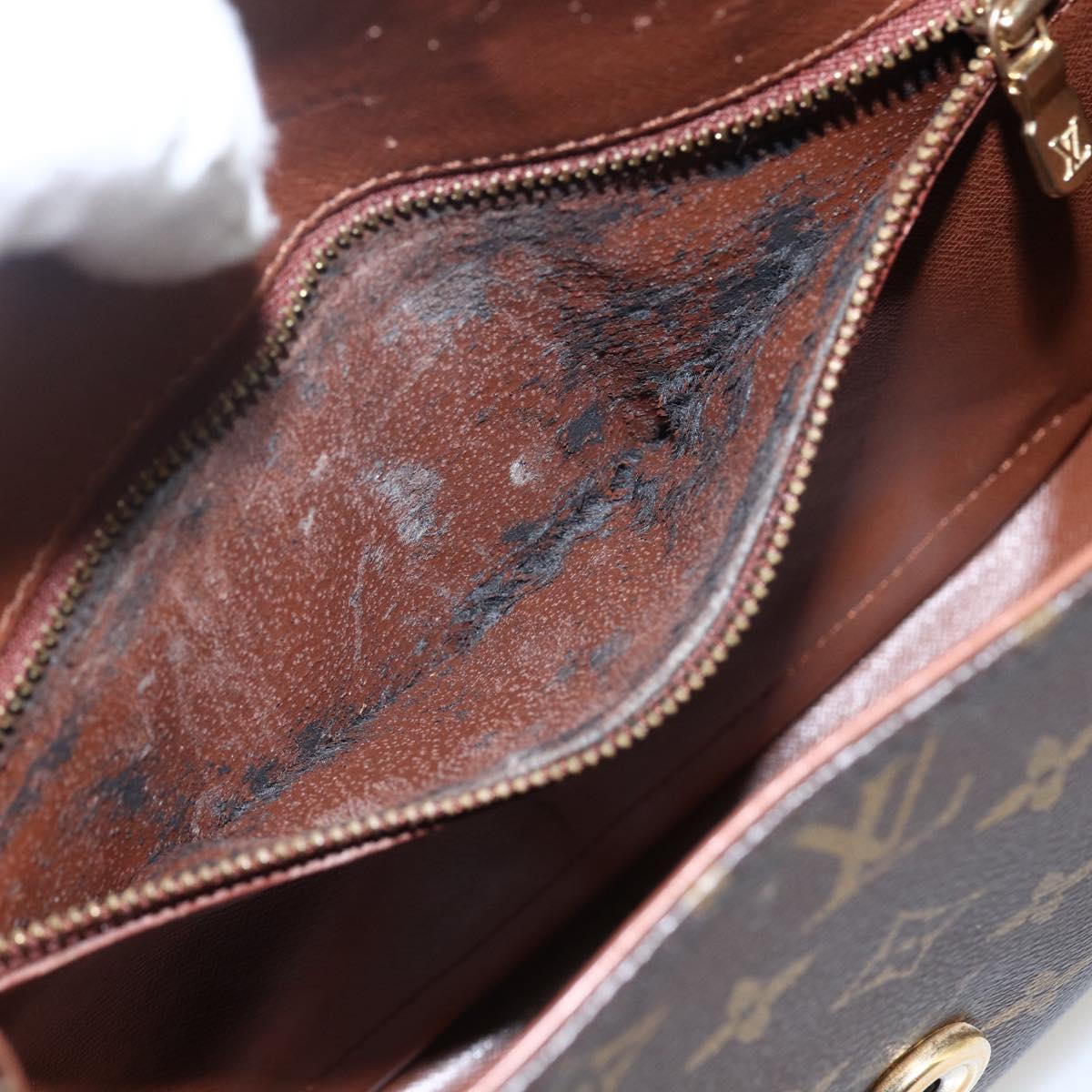 LOUIS VUITTON Monogram Saint Cloud GM Shoulder Bag M51242 LV Auth 171008