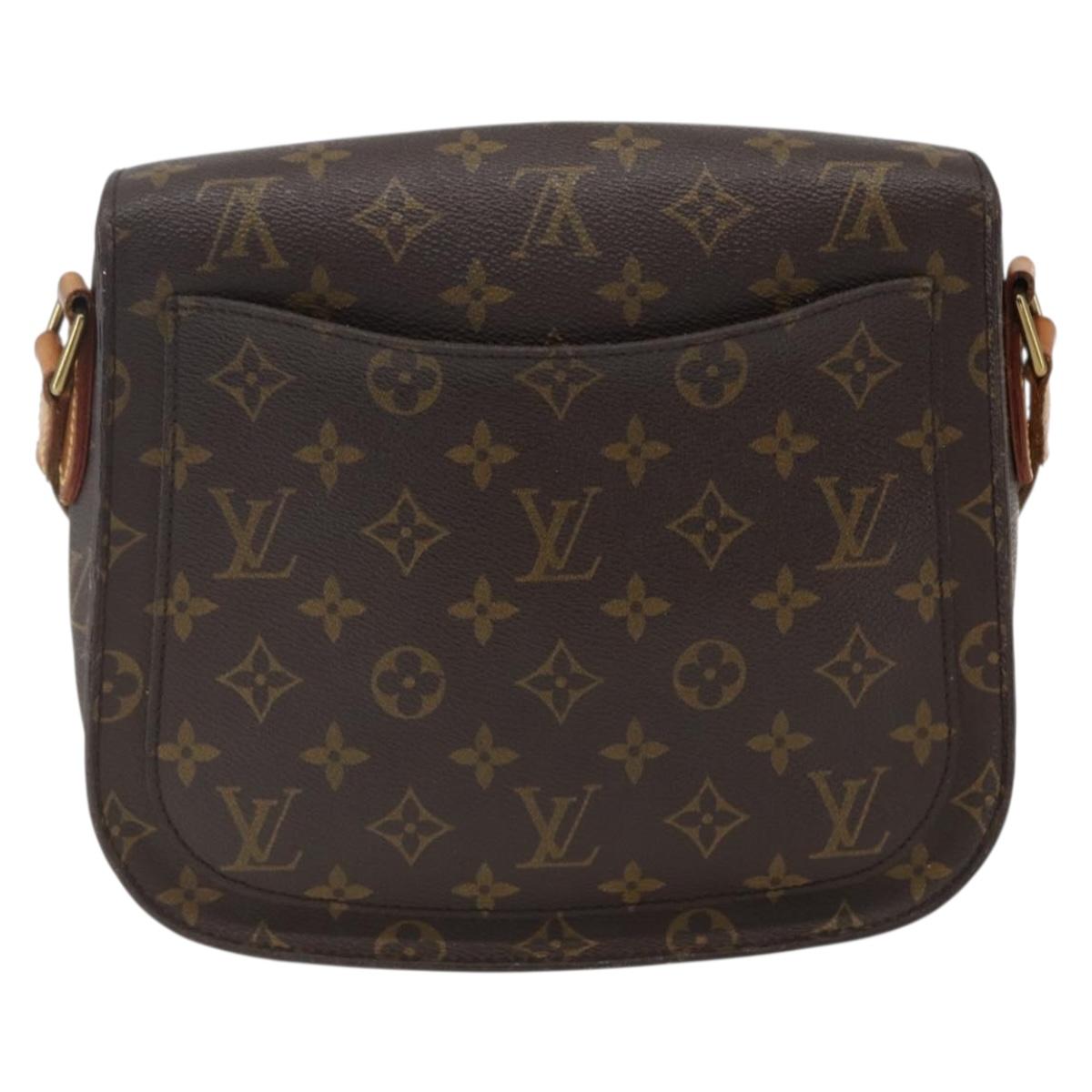 LOUIS VUITTON Monogram Saint Cloud GM Shoulder Bag M51242 LV Auth 171008