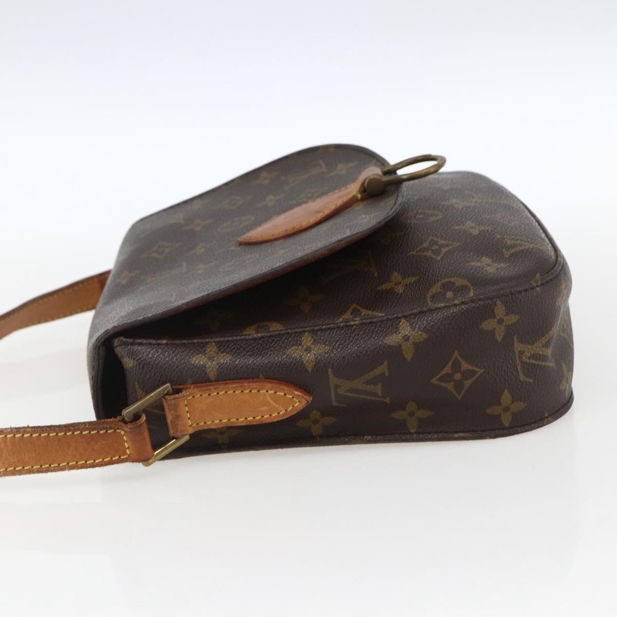 LOUIS VUITTON Monogram Saint Cloud GM Shoulder Bag M51242 LV Auth 171008