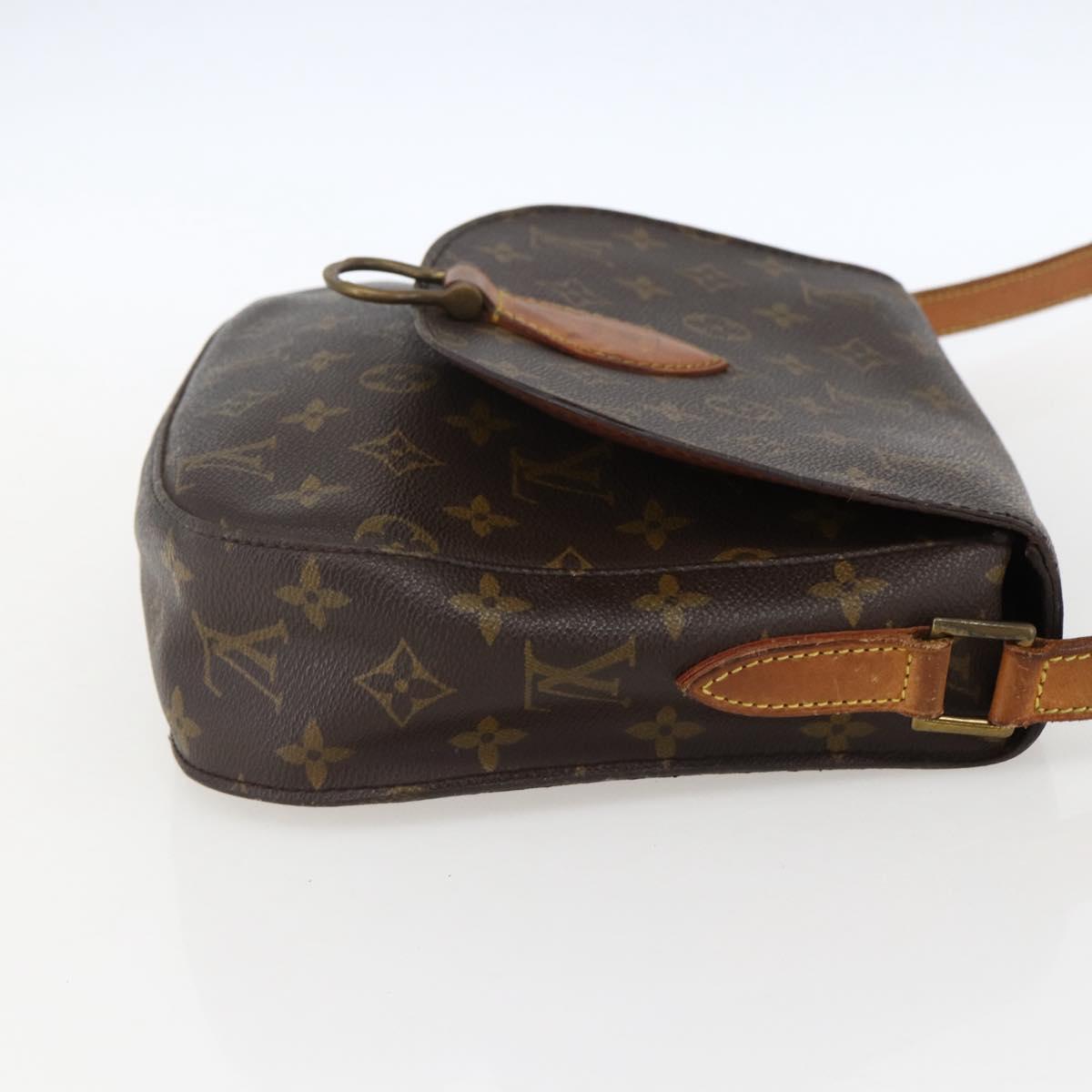 LOUIS VUITTON Monogram Saint Cloud GM Shoulder Bag M51242 LV Auth 171008