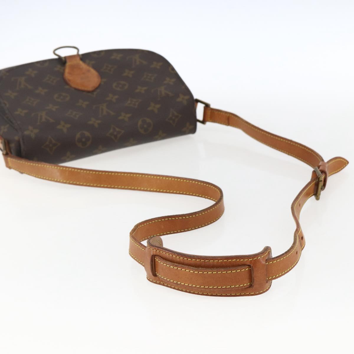 LOUIS VUITTON Monogram Saint Cloud GM Shoulder Bag M51242 LV Auth 171008