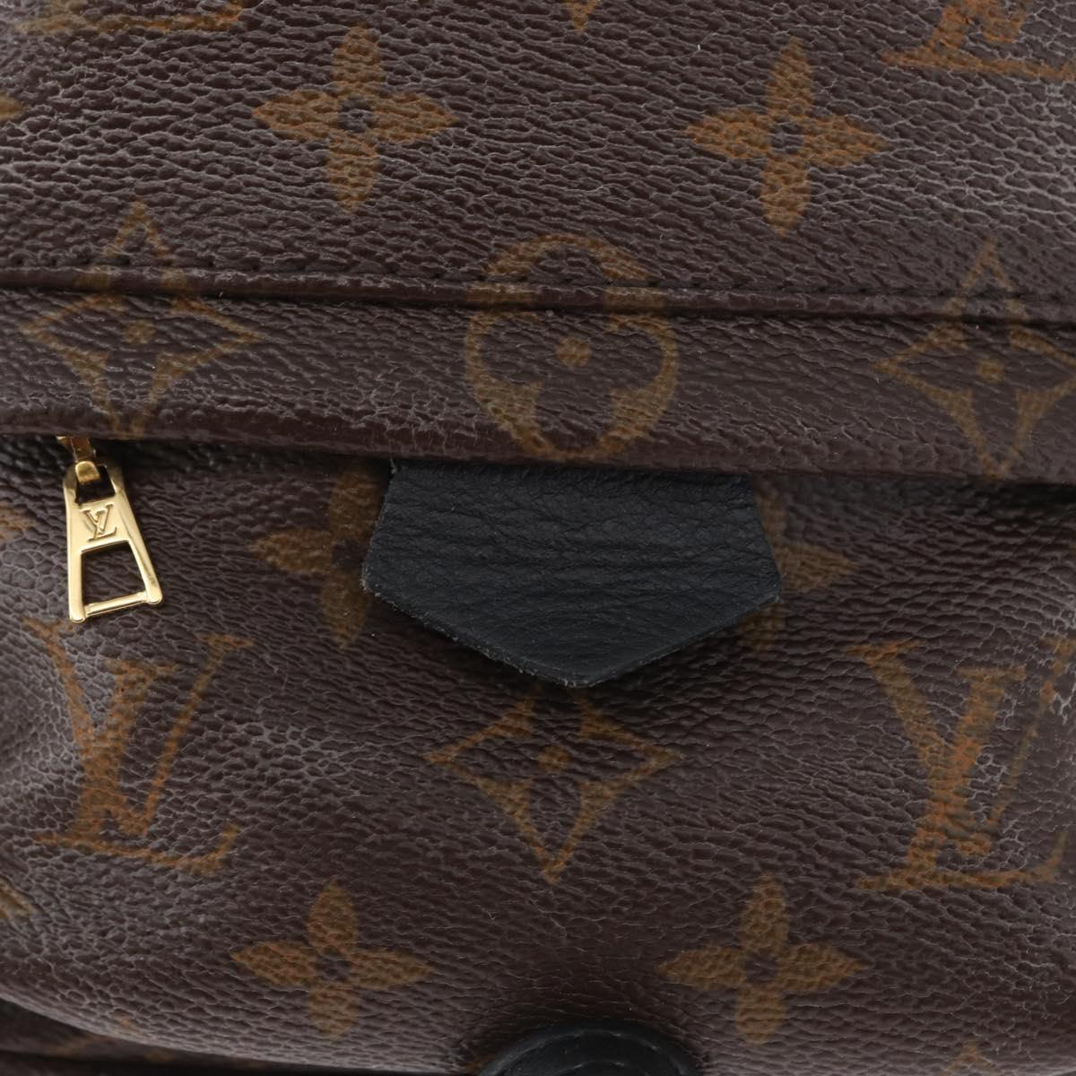 LOUIS VUITTON Monogram Palm Springs MINI Backpack M44873 LV Auth 171013