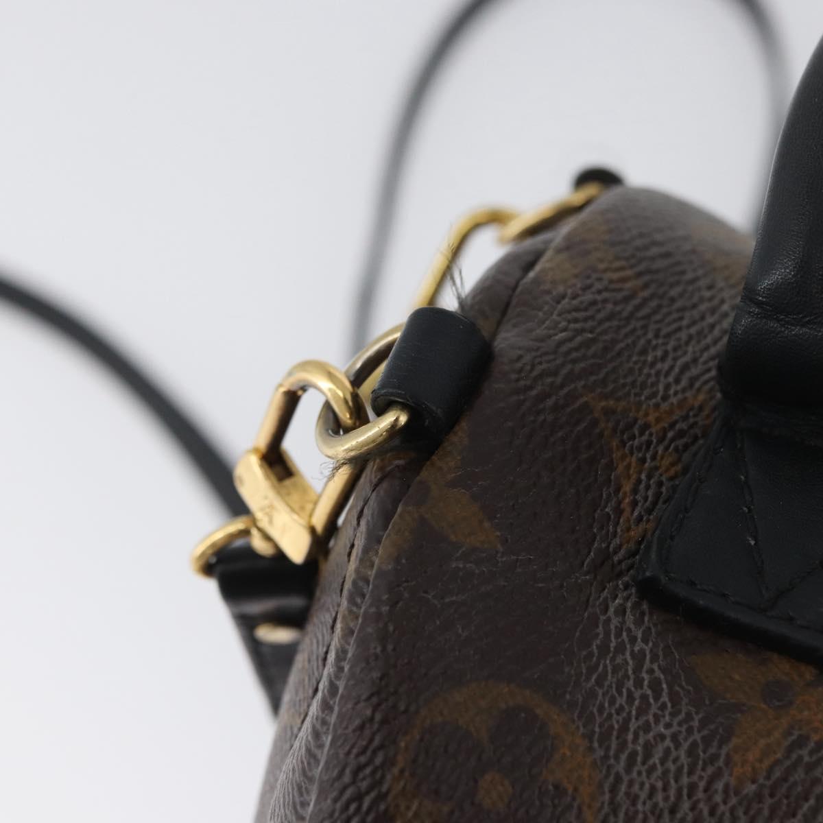 LOUIS VUITTON Monogram Palm Springs MINI Backpack M44873 LV Auth 171013