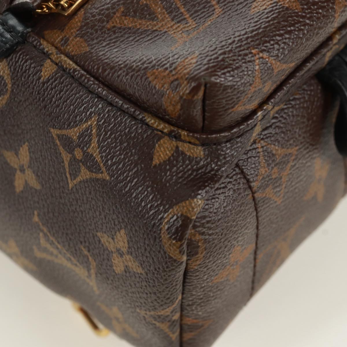 LOUIS VUITTON Monogram World Tour Palm Springs Shoulder Bag M42971 Auth 171014V