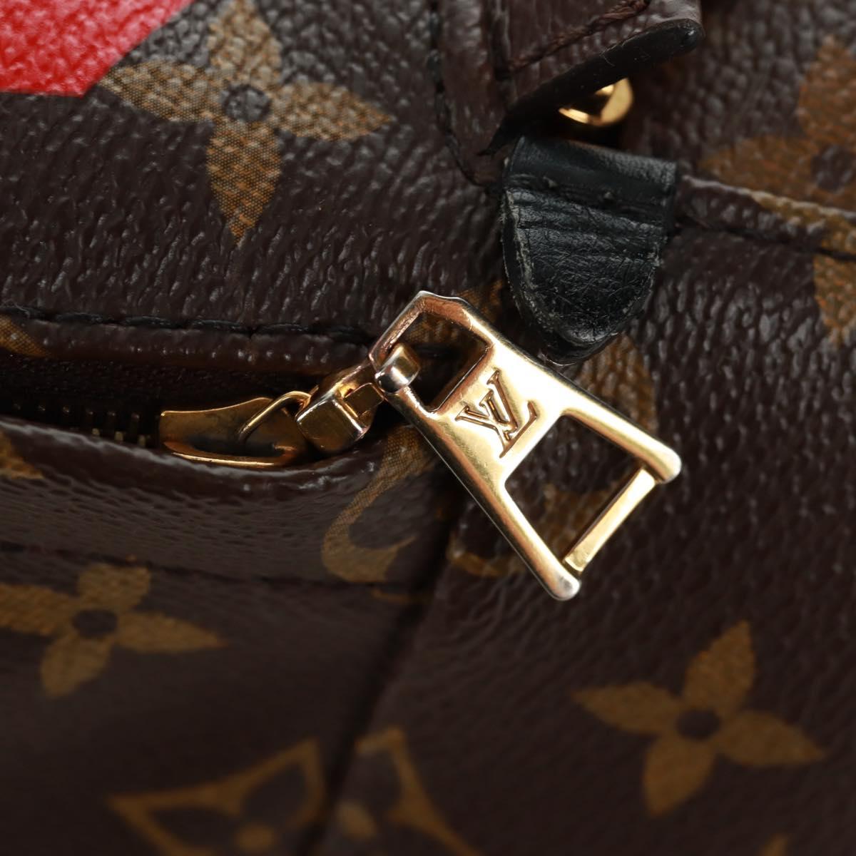 LOUIS VUITTON Monogram World Tour Palm Springs Shoulder Bag M42971 Auth 171014V