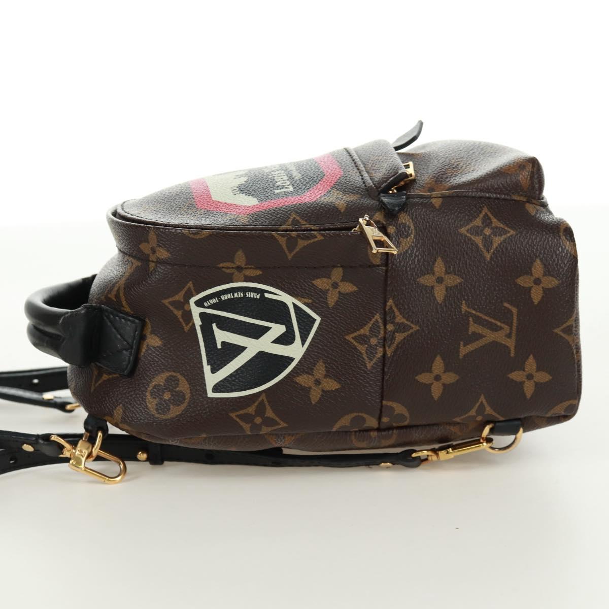 LOUIS VUITTON Monogram World Tour Palm Springs Shoulder Bag M42971 Auth 171014V