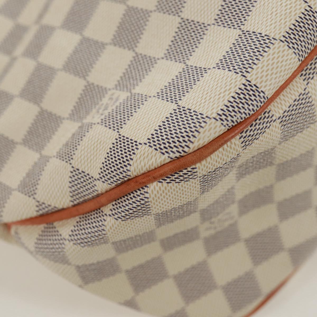 LOUIS VUITTON Damier Azur Delightful MM Shoulder Bag N41448 LV Auth 171015V