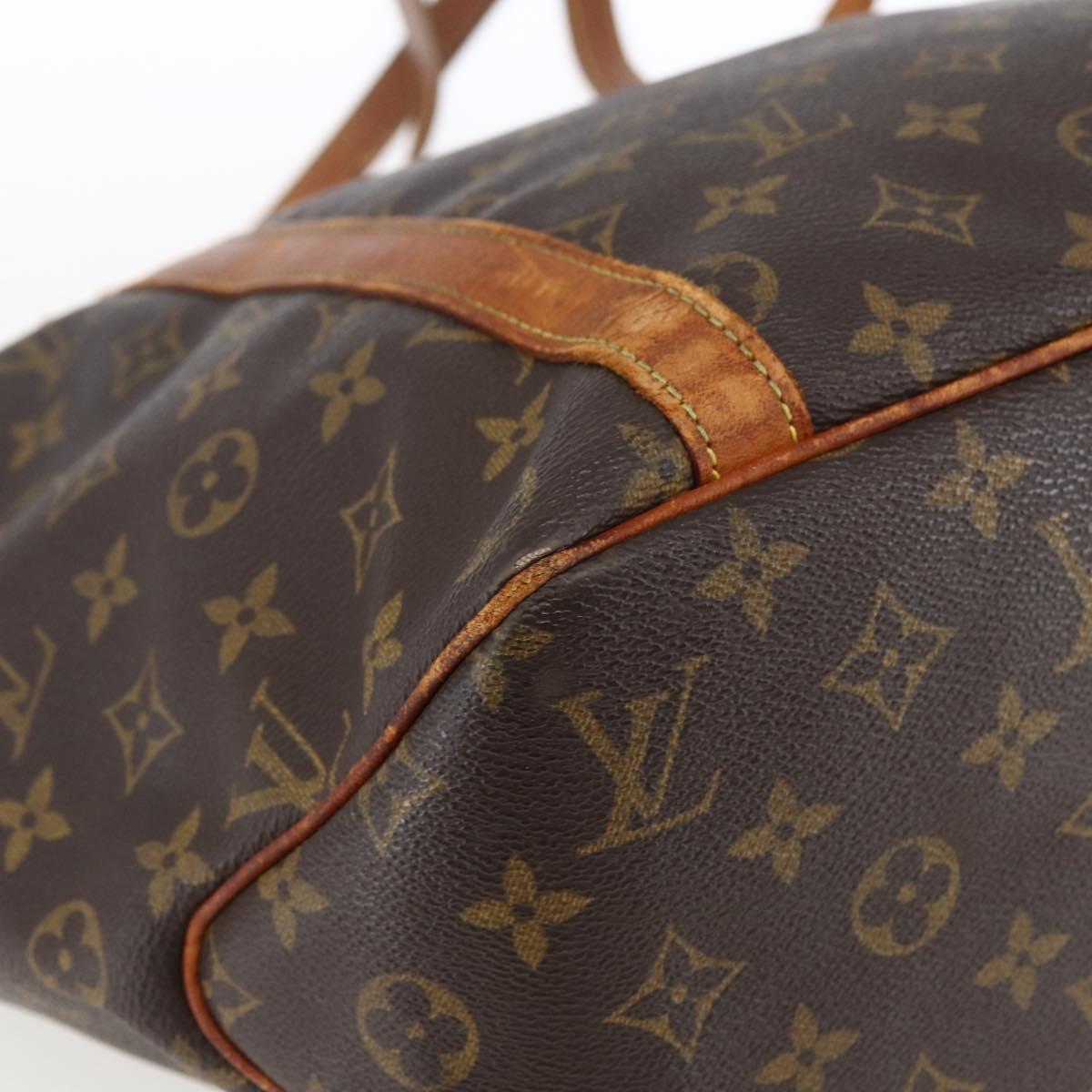 LOUIS VUITTON Monogram Sac Shopping Tote Bag M51108 LV Auth 171034