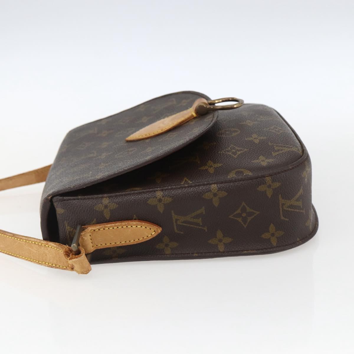 LOUIS VUITTON Monogram Saint Cloud GM Shoulder Bag M51242 LV Auth 171039