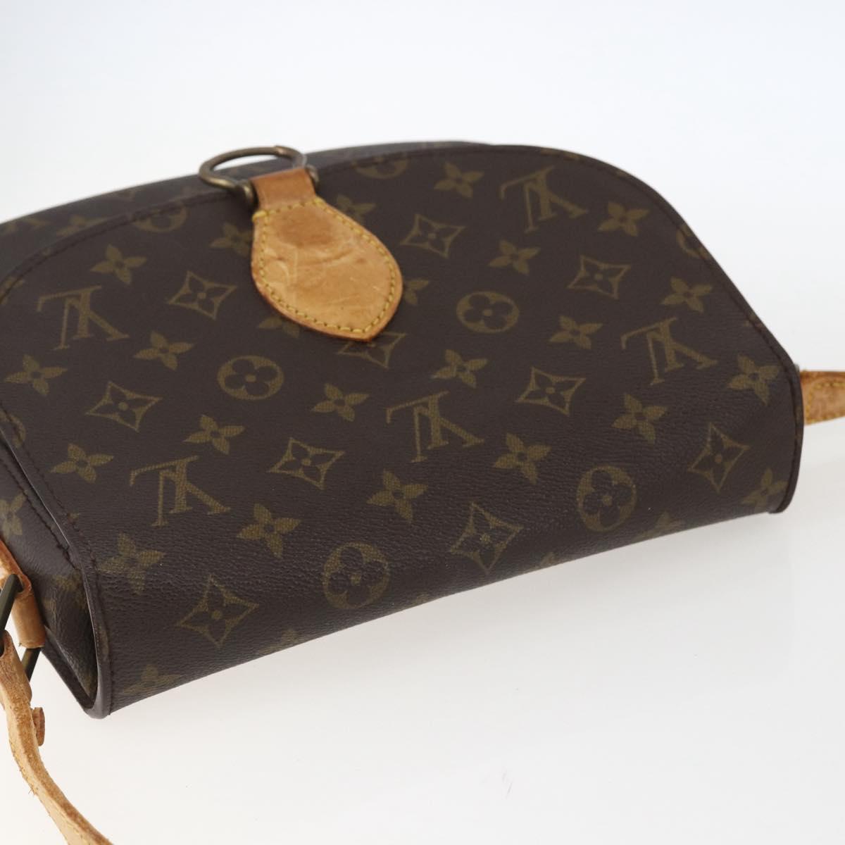 LOUIS VUITTON Monogram Saint Cloud GM Shoulder Bag M51242 LV Auth 171039
