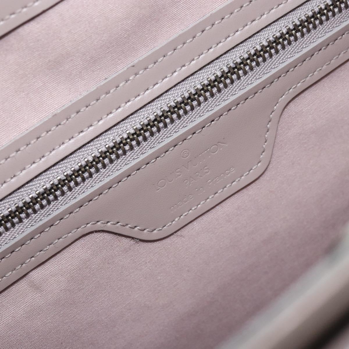 LOUIS VUITTON Epi santropen Shoulder Bag Gray Lilac M5246B LV Auth 171055