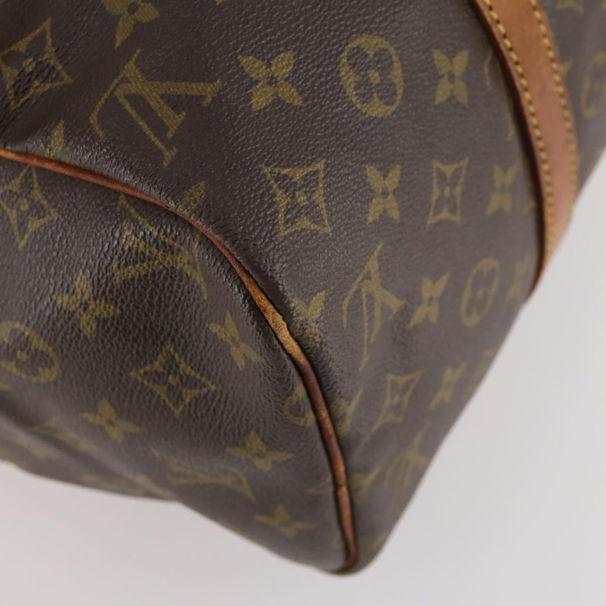 LOUIS VUITTON Monogram Sac Souple 35 Boston Bag M41626 LV Auth 171058