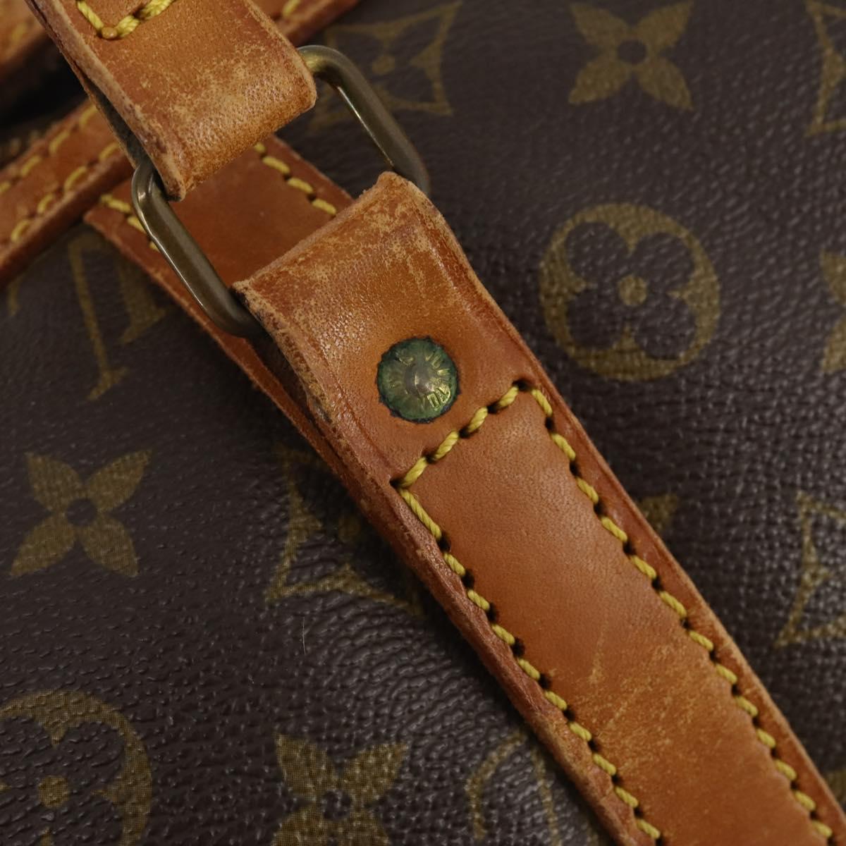 LOUIS VUITTON Monogram Sac Souple 35 Boston Bag M41626 LV Auth 171058