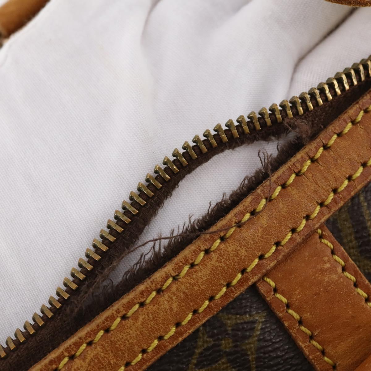 LOUIS VUITTON Monogram Sac Souple 35 Boston Bag M41626 LV Auth 171058