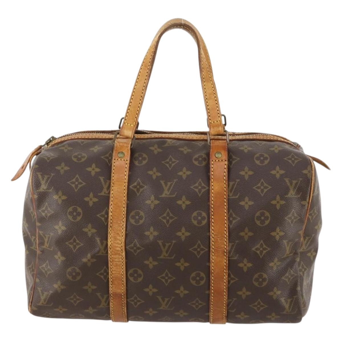 LOUIS VUITTON Monogram Sac Souple 35 Boston Bag M41626 LV Auth 171058