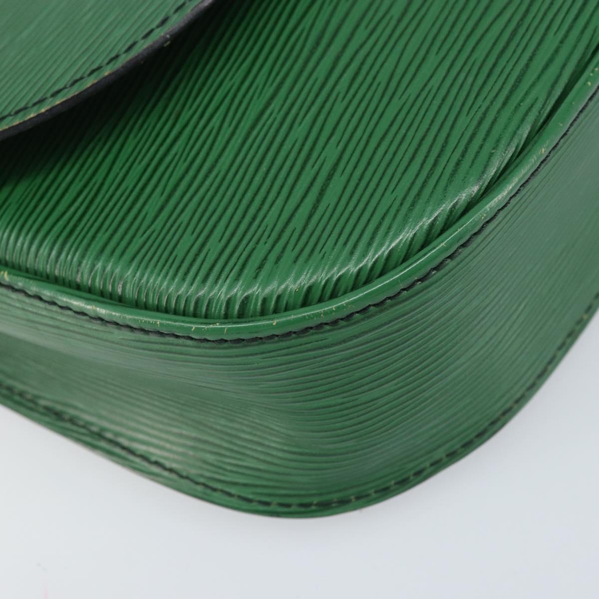 LOUIS VUITTON Epi Saint Cloud GM Shoulder Bag Green M52194 LV Auth 171072