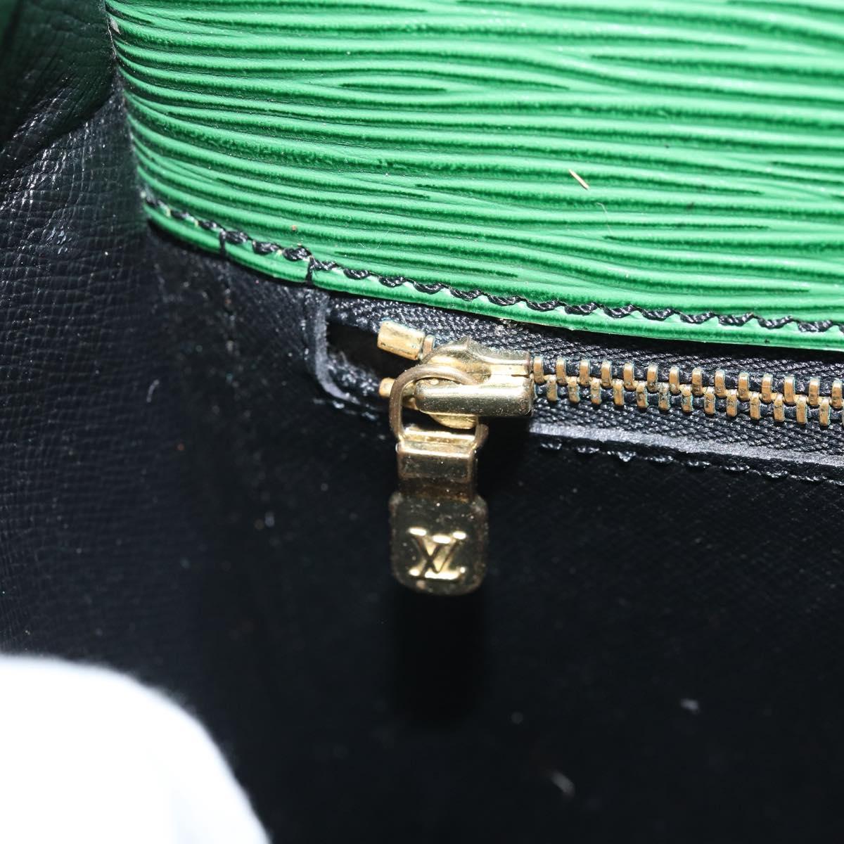 LOUIS VUITTON Epi Saint Cloud GM Shoulder Bag Green M52194 LV Auth 171072