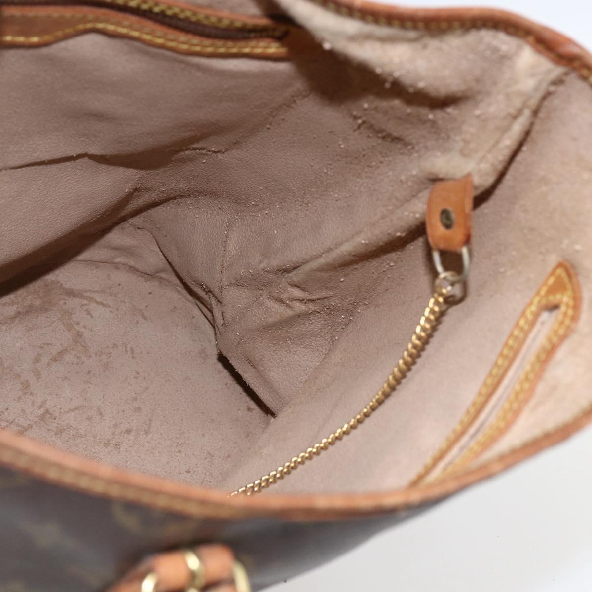 LOUIS VUITTON Monogram Bucket GM Shoulder Bag M42236 LV Auth 171077