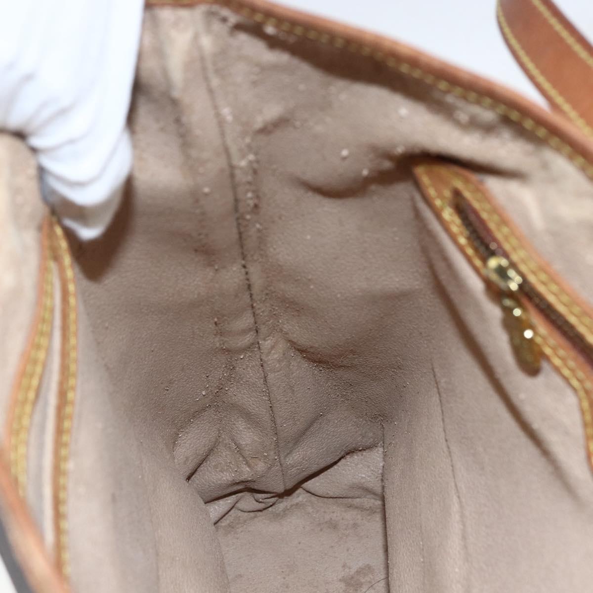 LOUIS VUITTON Monogram Bucket GM Shoulder Bag M42236 LV Auth 171077