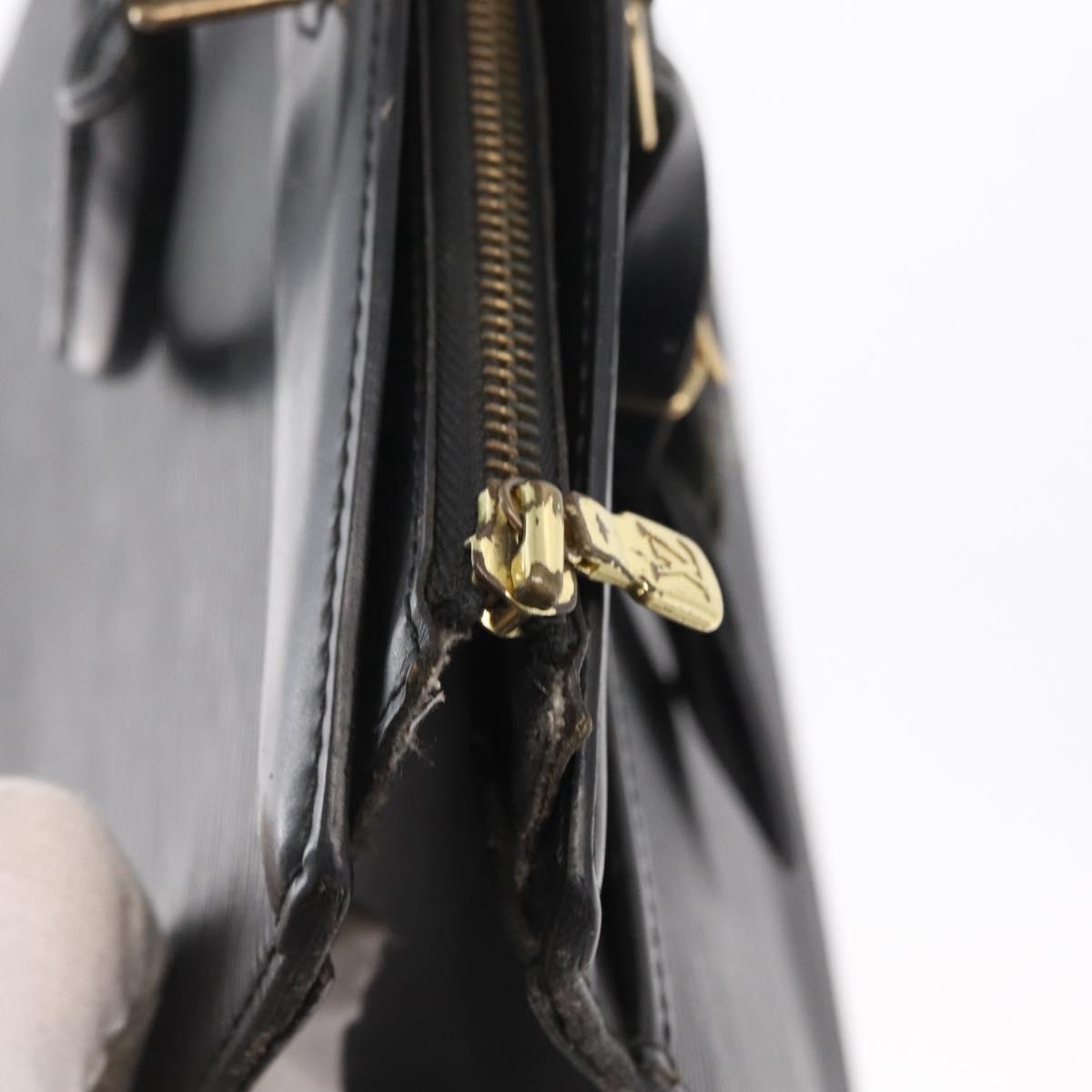 LOUIS VUITTON Epi Riviera Hand Bag Noir Black M48182 LV Auth 171079