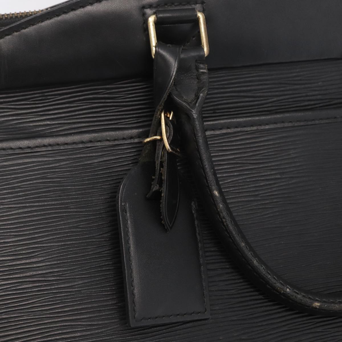 LOUIS VUITTON Epi Riviera Hand Bag Noir Black M48182 LV Auth 171079