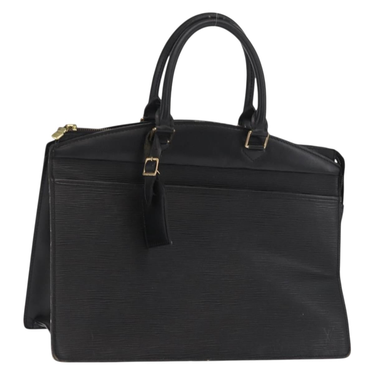 LOUIS VUITTON Epi Riviera Hand Bag Noir Black M48182 LV Auth 171079