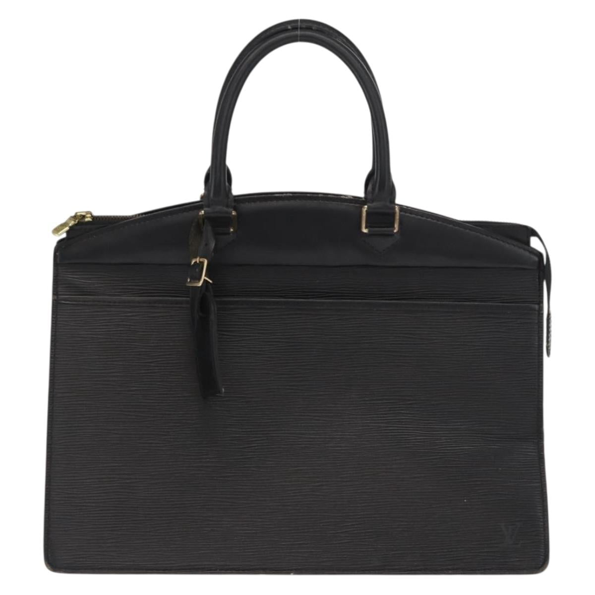 LOUIS VUITTON Epi Riviera Hand Bag Noir Black M48182 LV Auth 171079