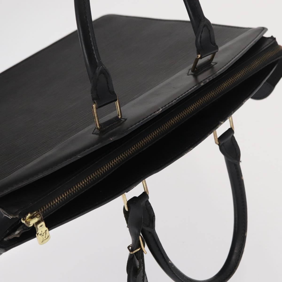 LOUIS VUITTON Epi Riviera Hand Bag Noir Black M48182 LV Auth 171079