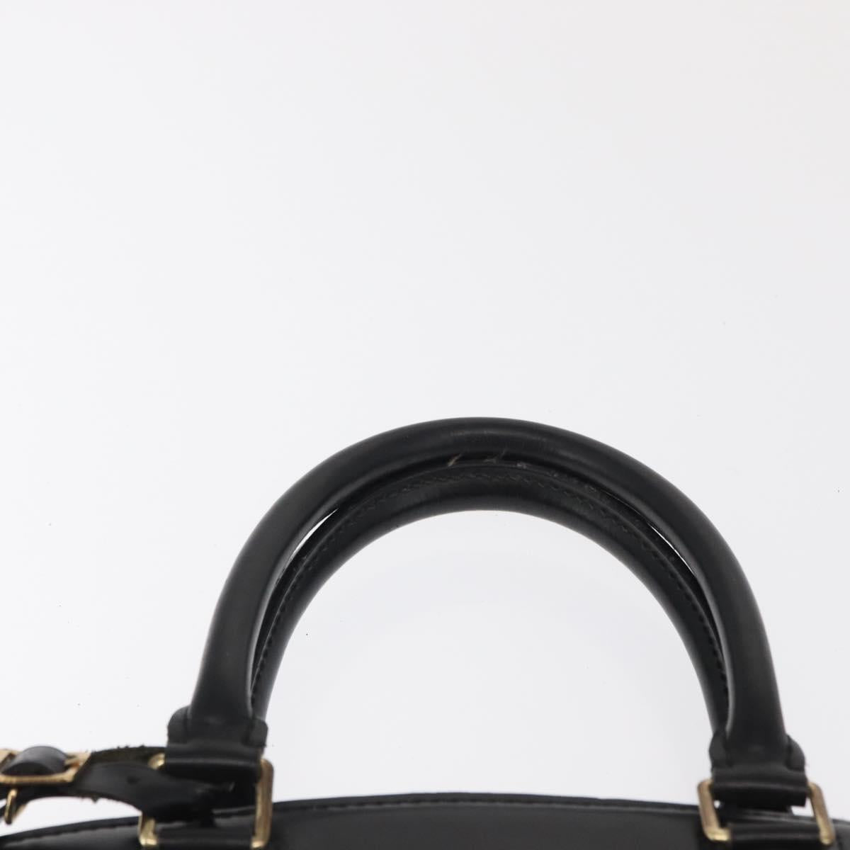 LOUIS VUITTON Epi Riviera Hand Bag Noir Black M48182 LV Auth 171079