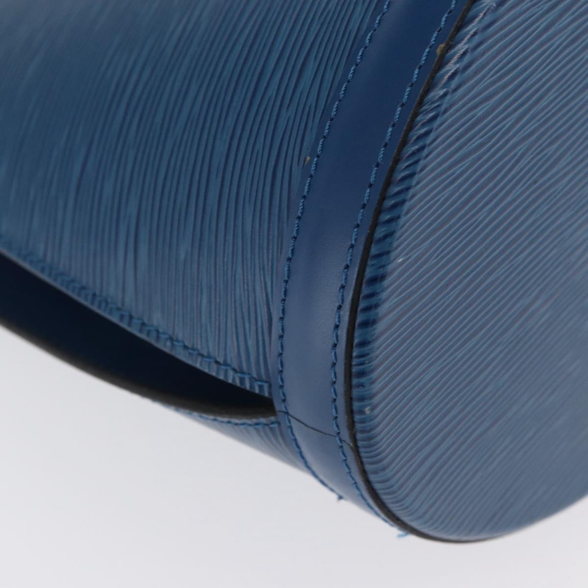 LOUIS VUITTON Epi Cluny Shoulder Bag Blue M52255 LV Auth 171088
