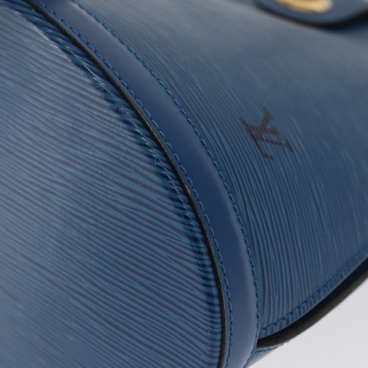 LOUIS VUITTON Epi Cluny Shoulder Bag Blue M52255 LV Auth 171088
