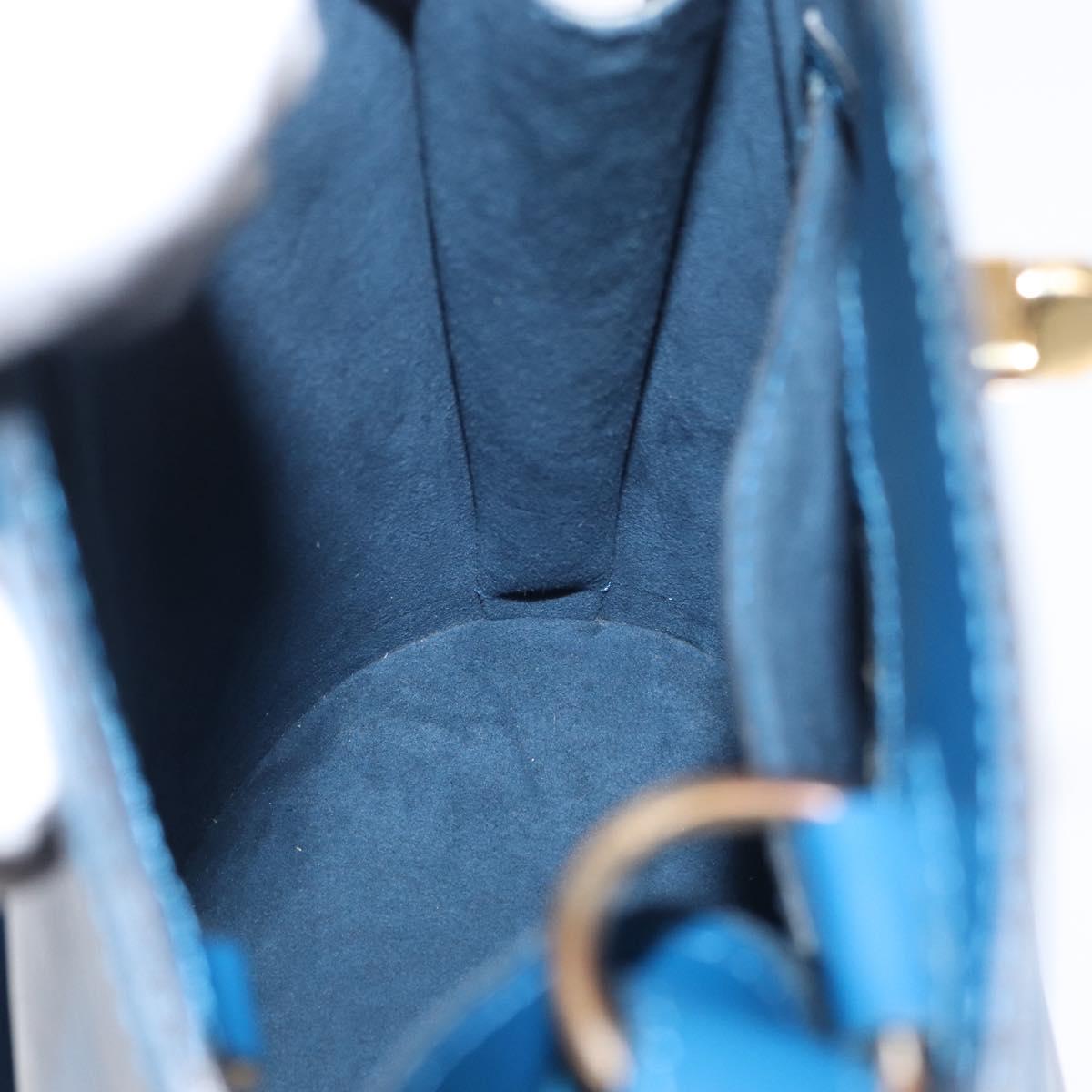 LOUIS VUITTON Epi Cluny Shoulder Bag Blue M52255 LV Auth 171088