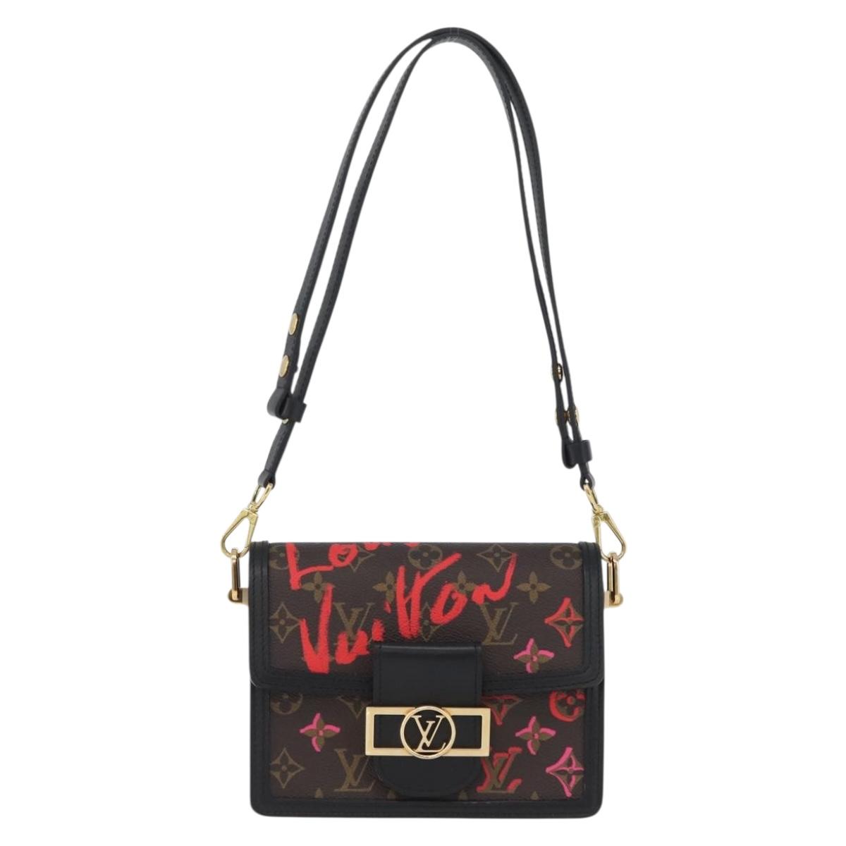 LOUIS VUITTON Monogram Dauphine MINI Fall in Love Bag M45889 LV Auth 171104SM