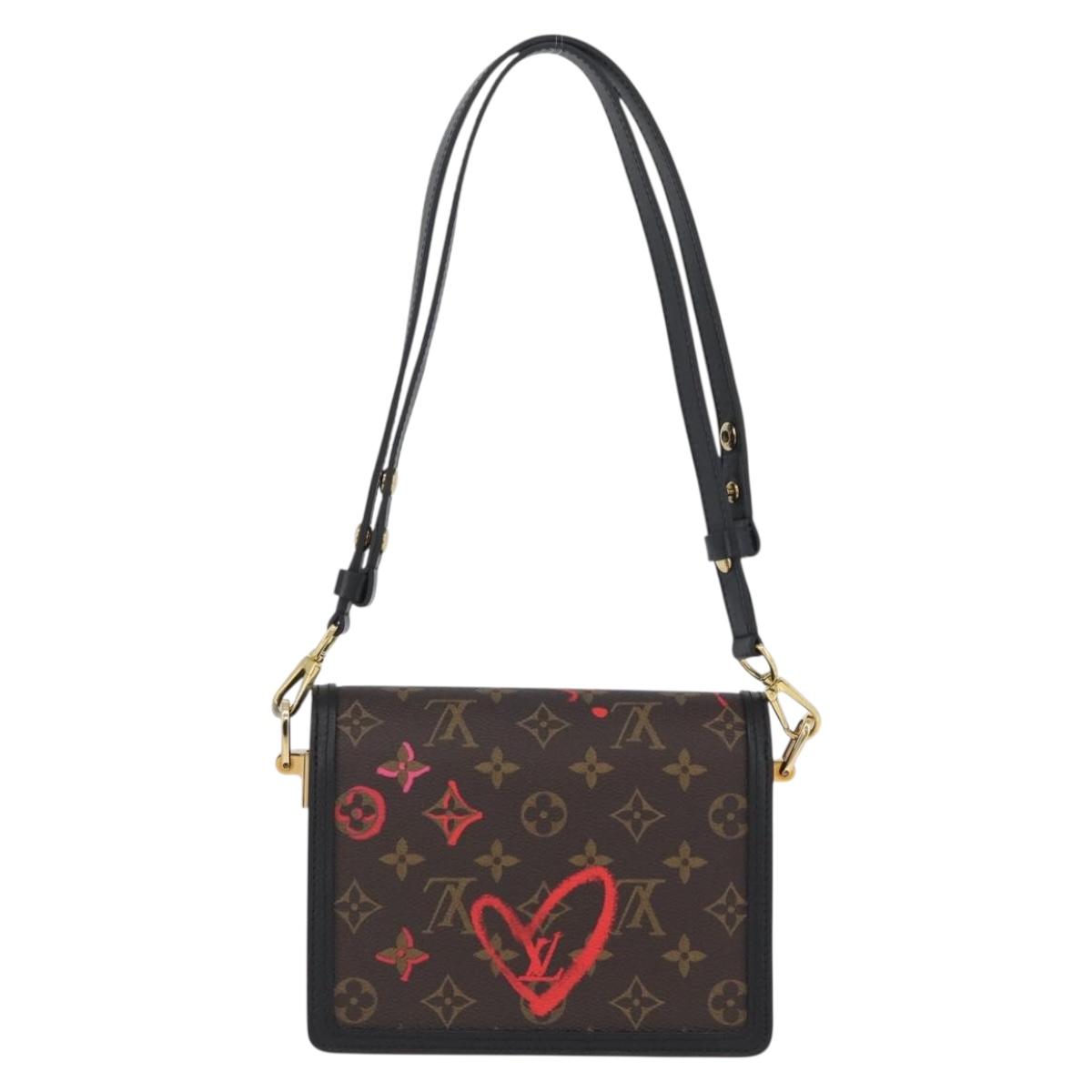 LOUIS VUITTON Monogram Dauphine MINI Fall in Love Bag M45889 LV Auth 171104SM