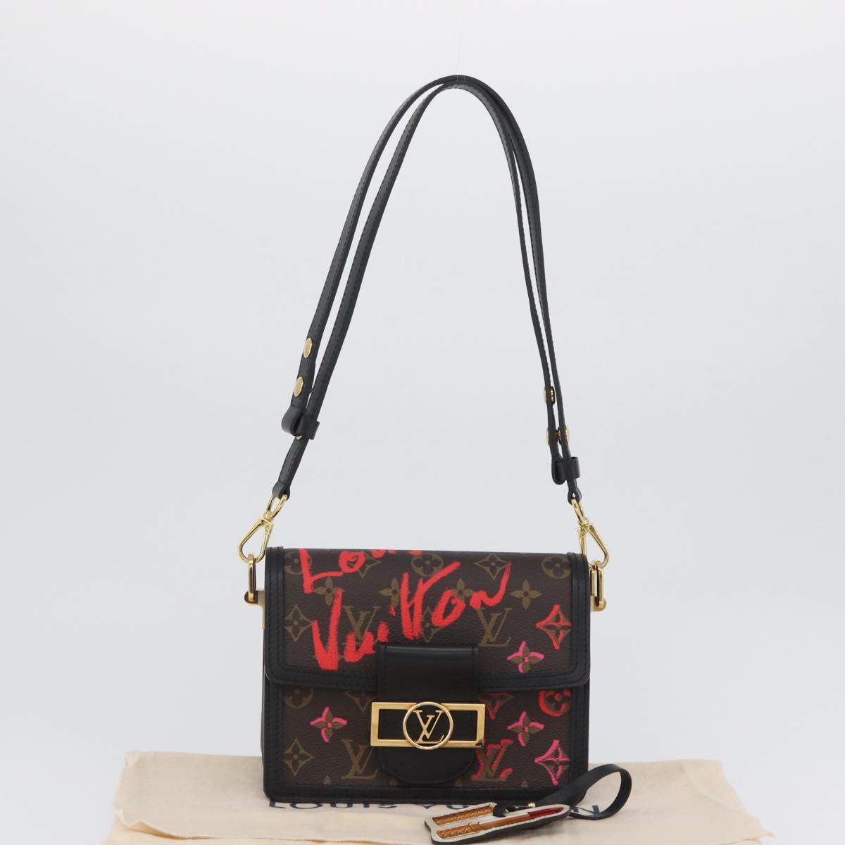 LOUIS VUITTON Monogram Dauphine MINI Fall in Love Bag M45889 LV Auth 171104SM