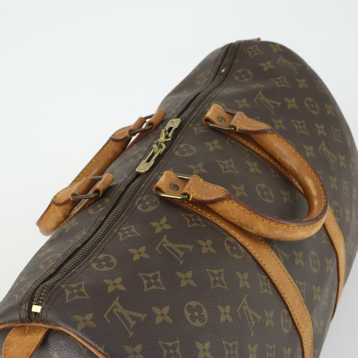 LOUIS VUITTON Monogram Keepall 45 Boston Bag M41428 LV Auth 171108
