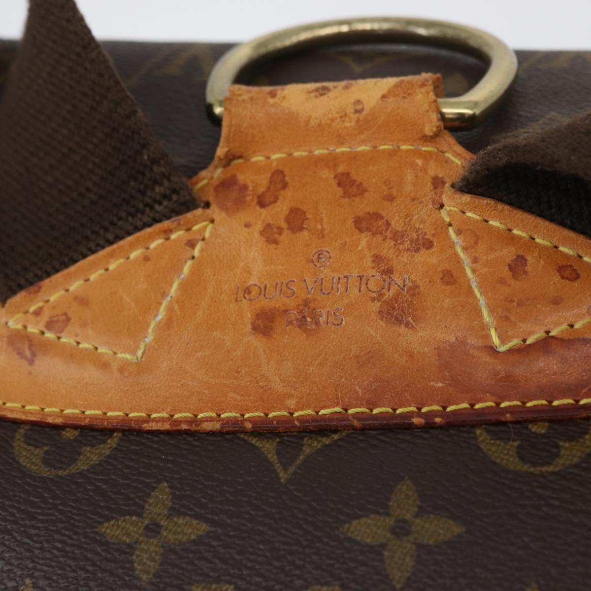 LOUIS VUITTON Monogram Montsouris GM Backpack M51135 LV Auth 171113