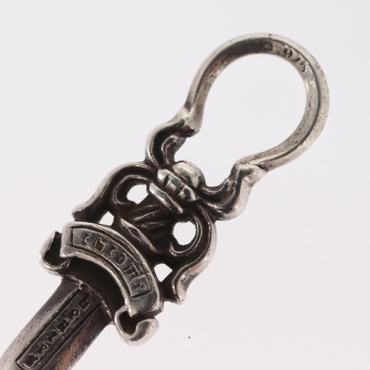 Chrome Hearts Dagger Charm Pendant Top Ag925 Silver Auth 171133SM