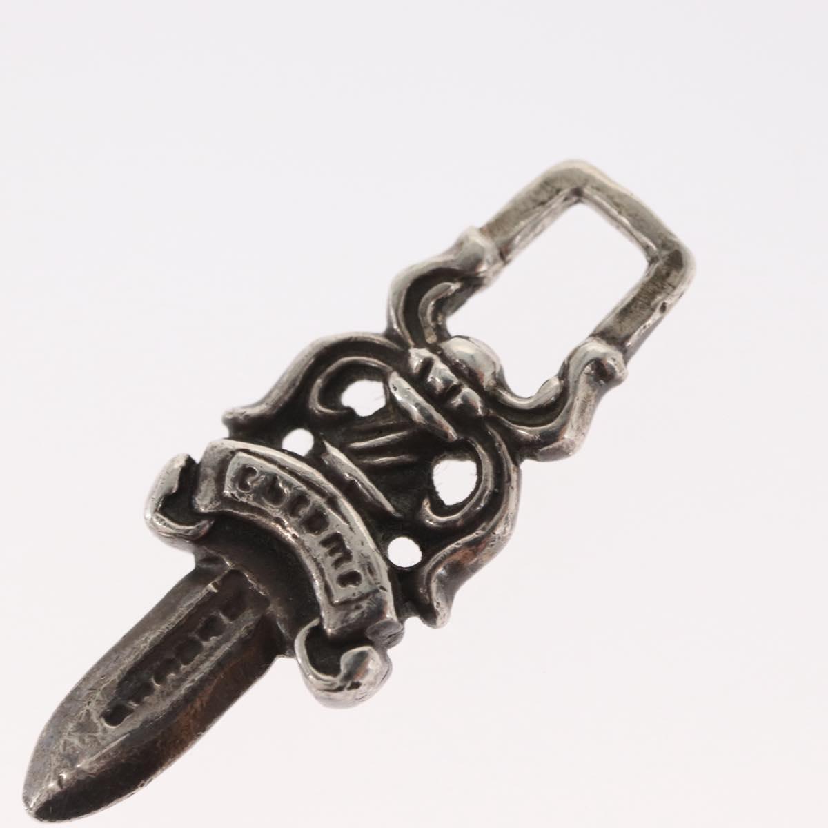 Chrome Hearts Dagger Charm Pendant Top Ag925 Silver Auth 171135SM