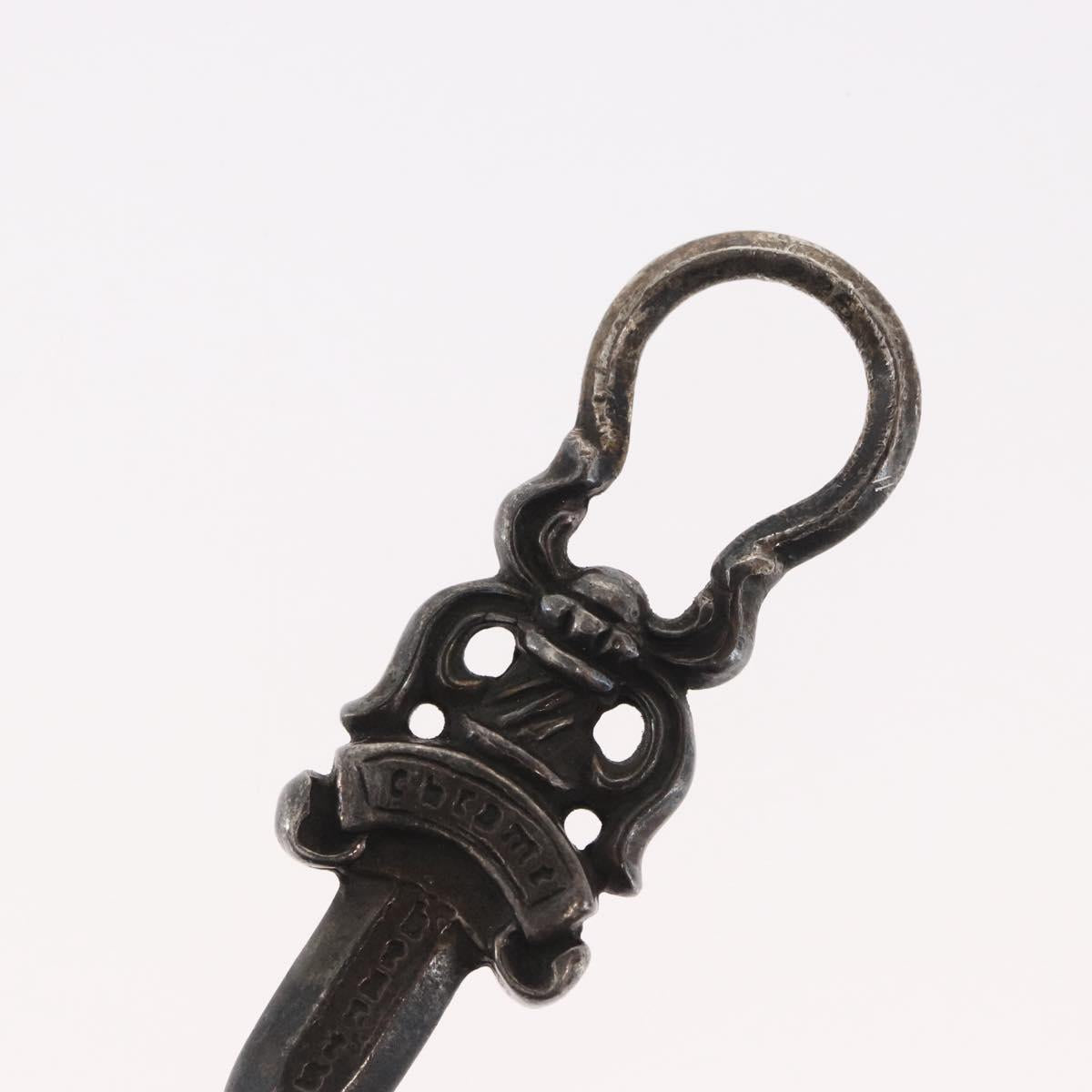 Chrome Hearts Dagger Charm Pendant Top Ag925 Silver Auth 171136SM