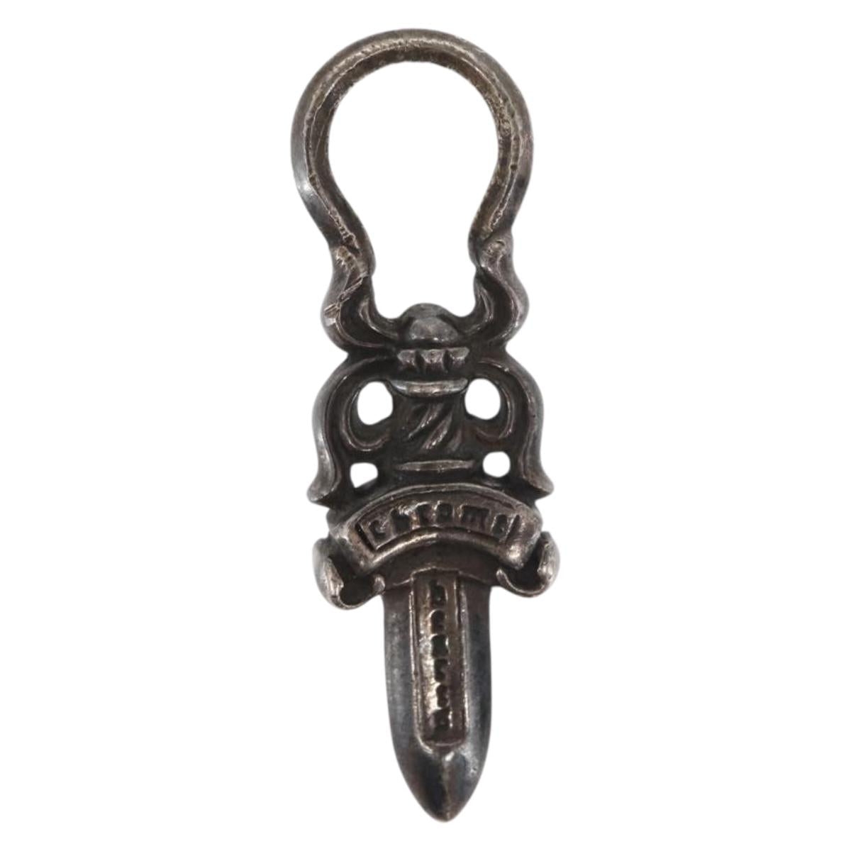 Chrome Hearts Dagger Charm Pendant Top Ag925 Silver Auth 171136SM