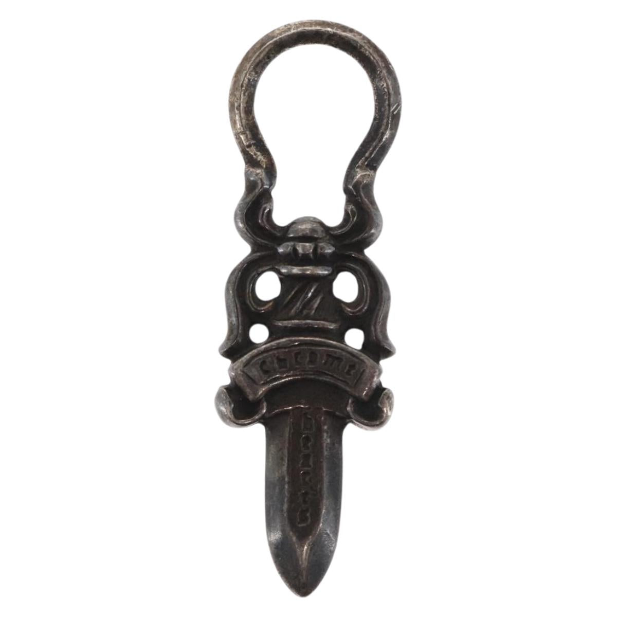 Chrome Hearts Dagger Charm Pendant Top Ag925 Silver Auth 171136SM