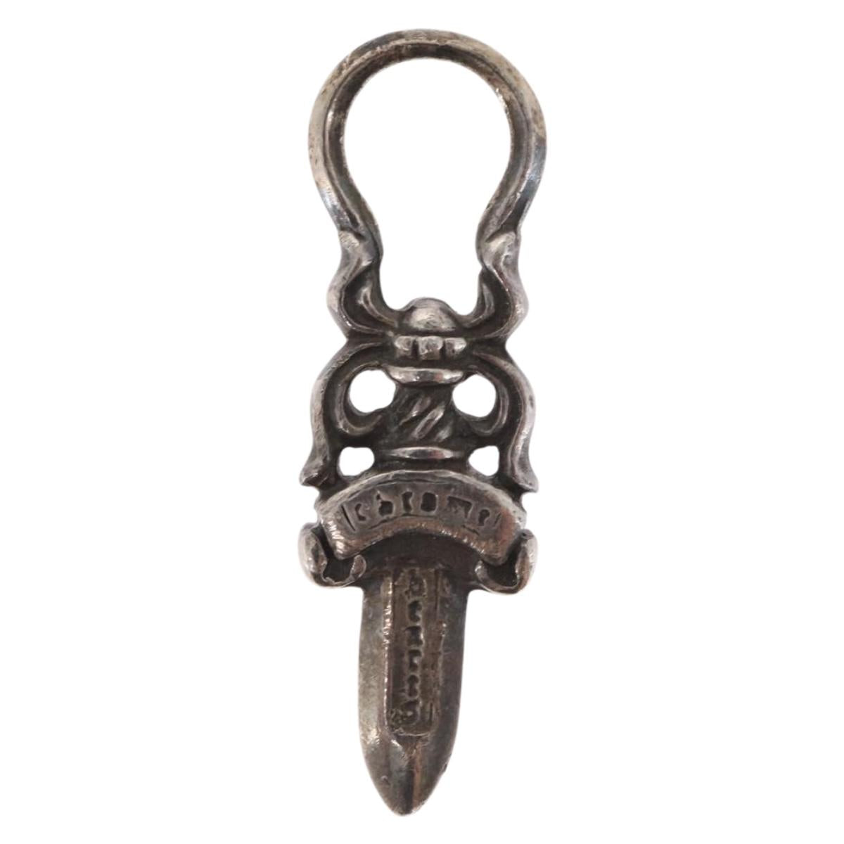 Chrome Hearts Dagger Charm Pendant Top Ag925 Silver Auth 171137SM