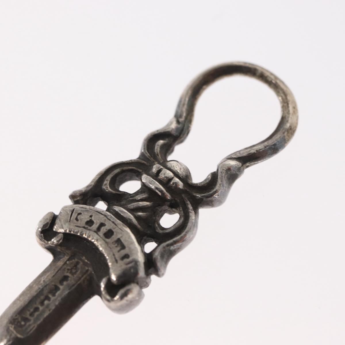 Chrome Hearts Dagger Charm Pendant Top Ag925 Silver Auth 171137SM