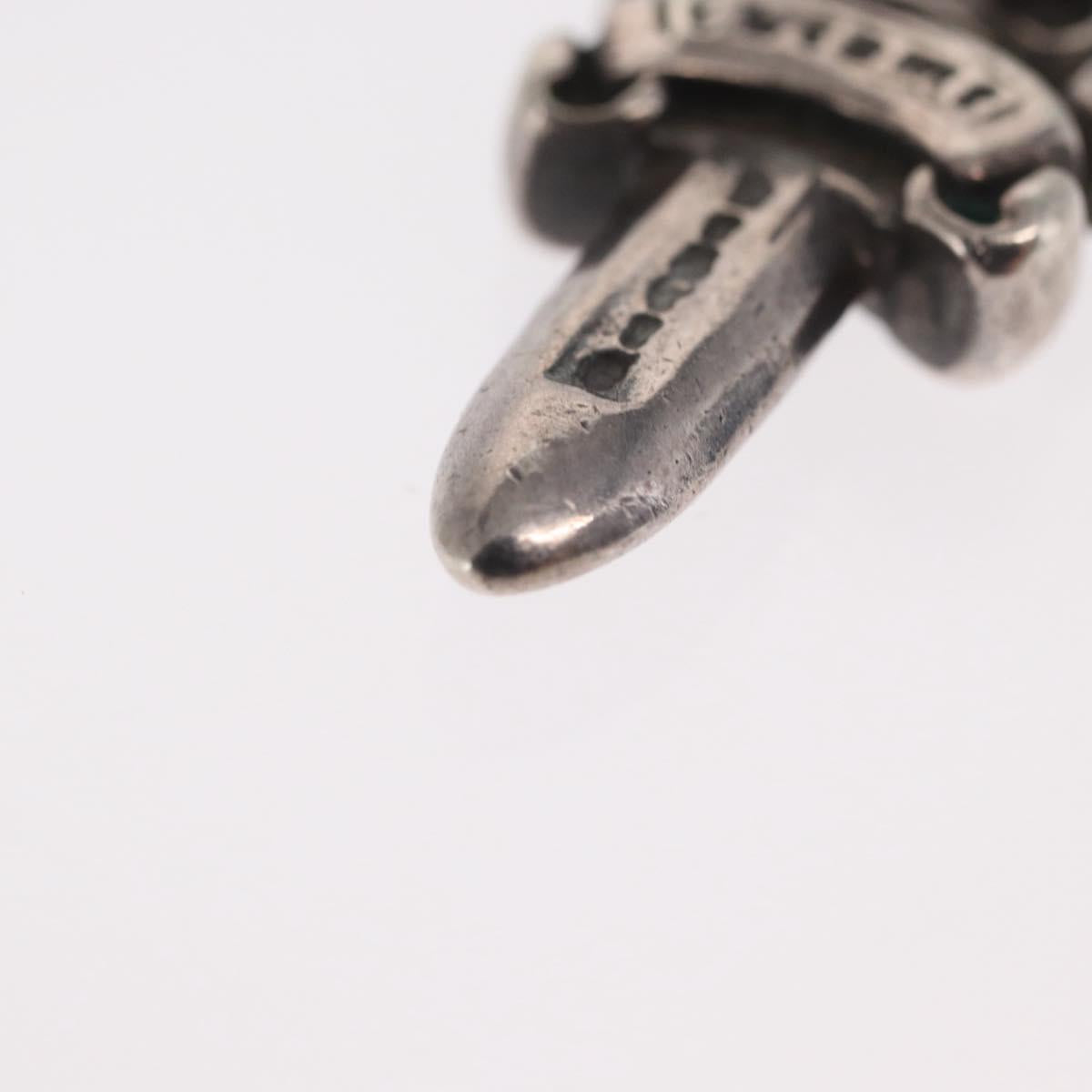 Chrome Hearts Dagger Charm Pendant Top Ag925 Silver Auth 171138SM