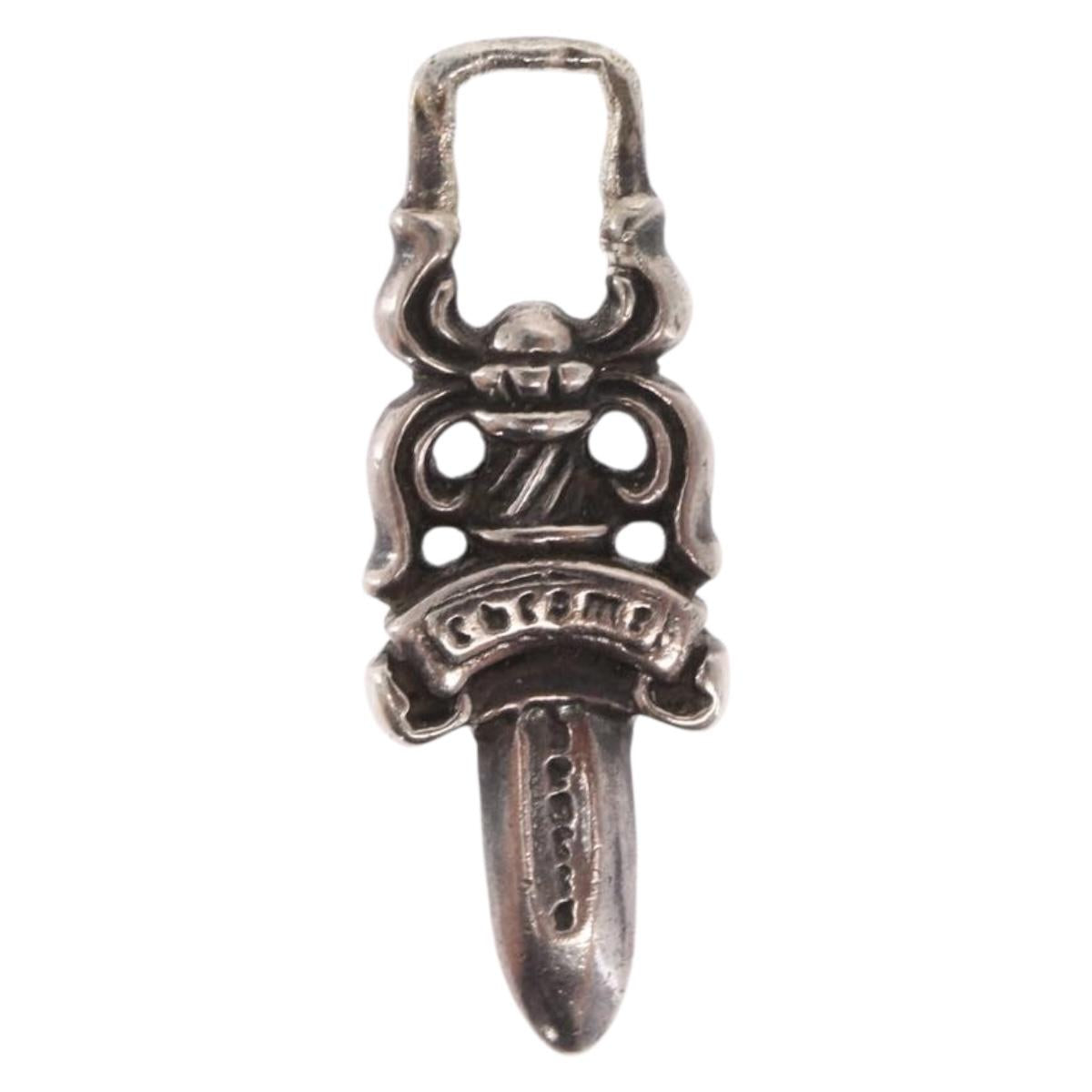 Chrome Hearts Dagger Charm Pendant Top Ag925 Silver Auth 171138SM